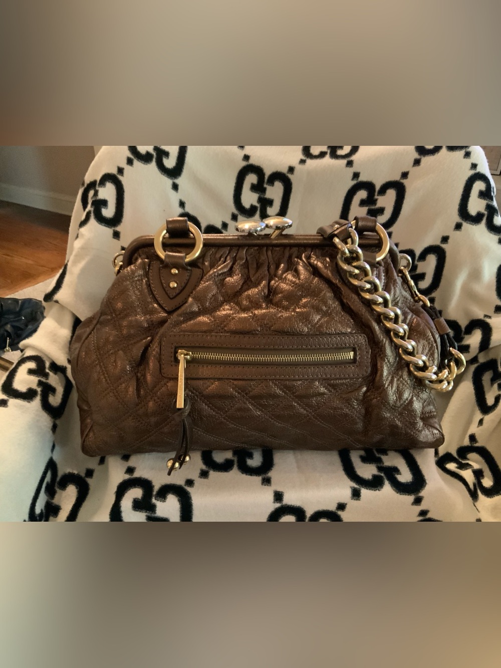 Marc Jacob Stam Bronze Purse